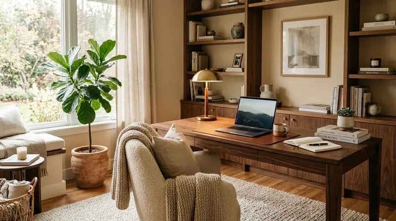 cozy home office ideas