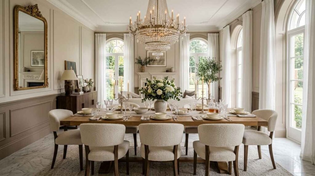 luxury dining room design