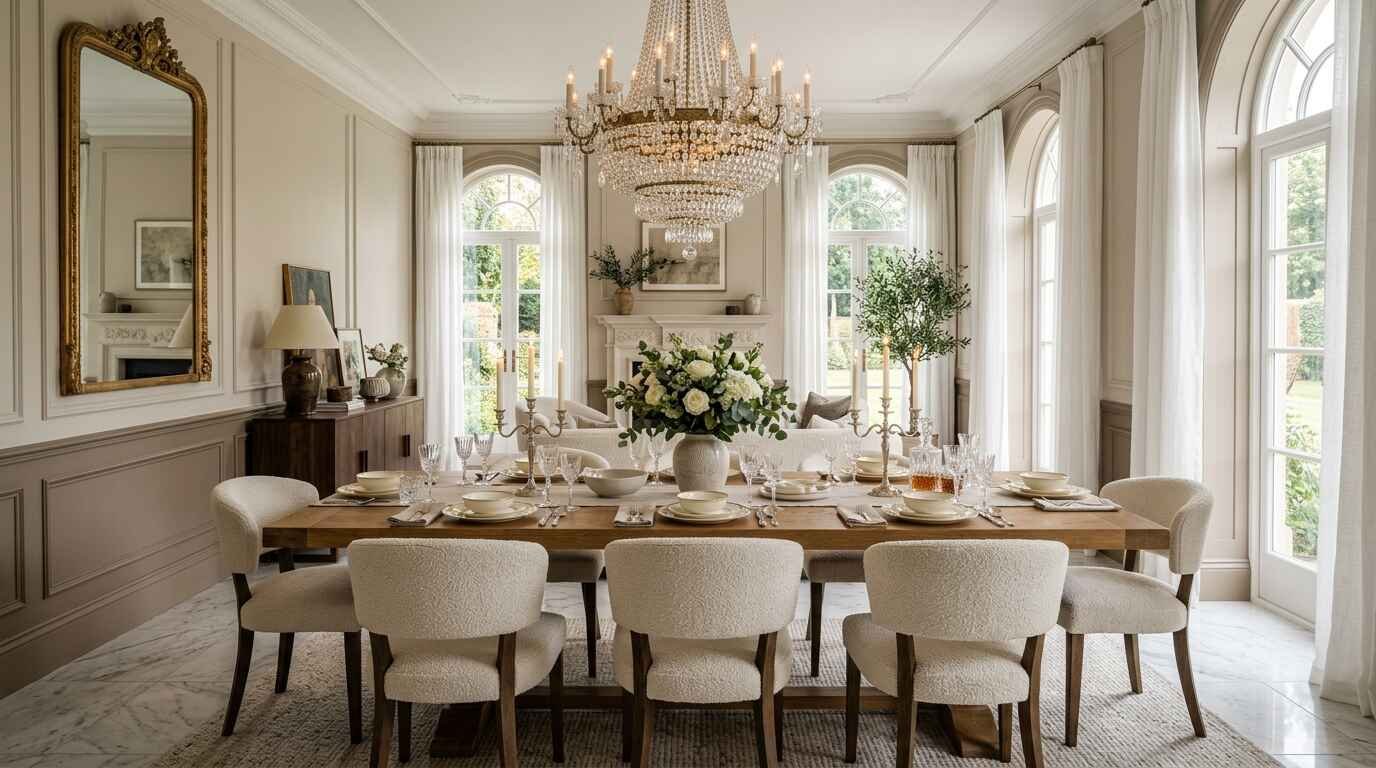 luxury dining room design